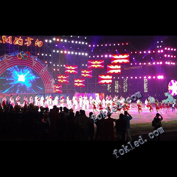 大型演唱会造型租赁屏